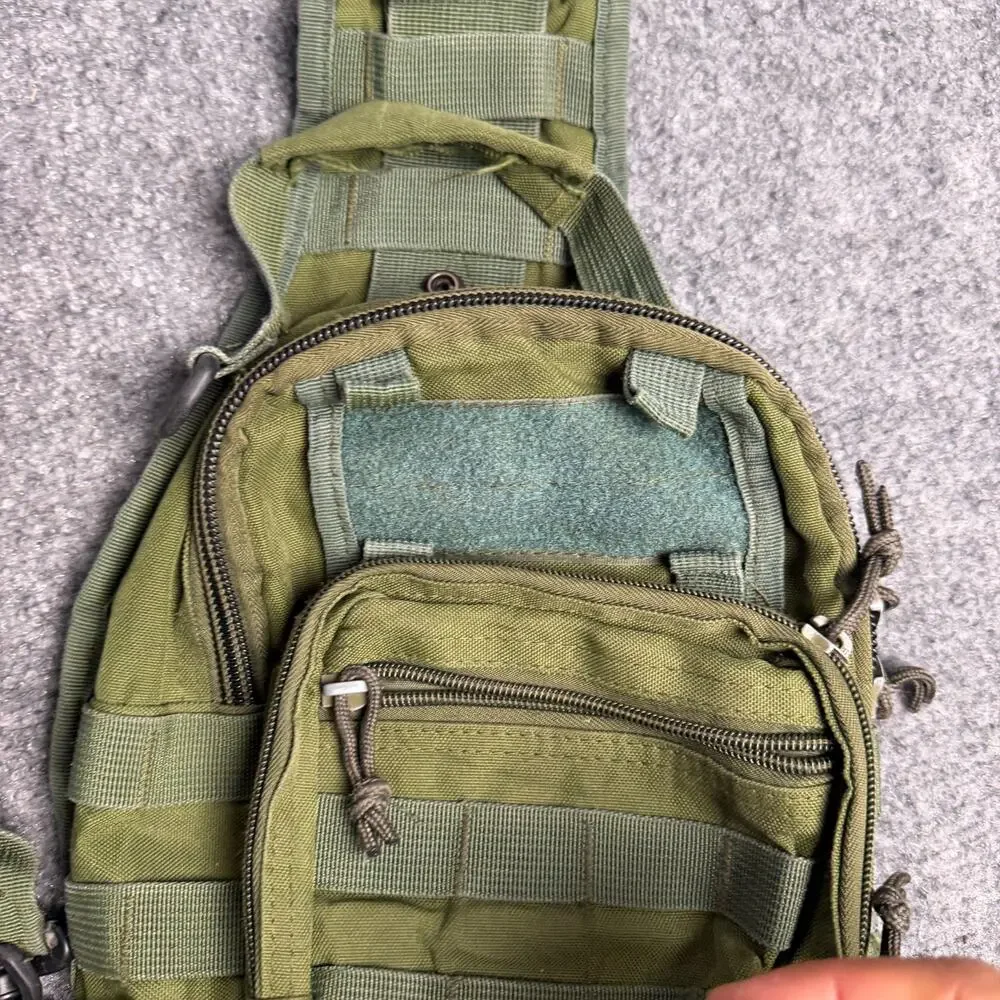 Mixed Military Tactical Gear Lot Duffel Bag Hydration Pack Woodland Bag Sling